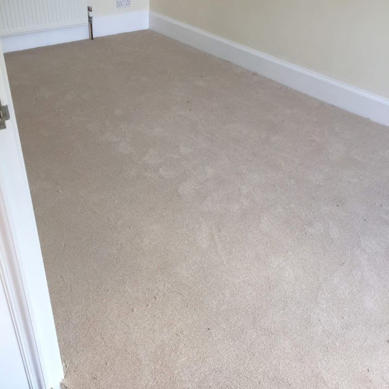 Carpet fitting example